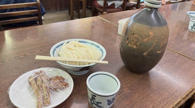 香川のうどんと天ぷら
